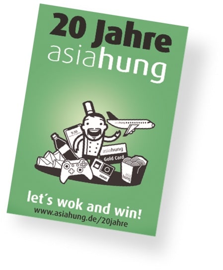 asiahung 20 Jahre Poster
